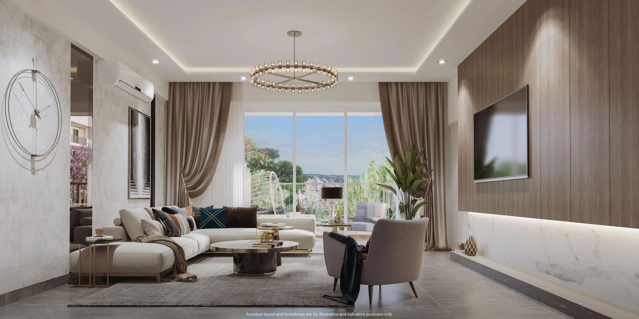 4 BHK Sky Villa Interior